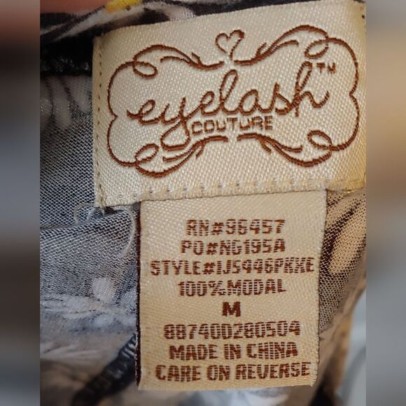 Eyelash Couture Tank Top w Daisy Print Sz M - Picture 5 of 8